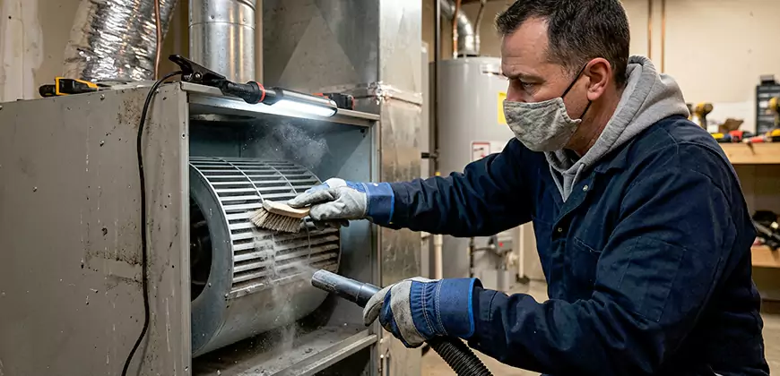 HVAC Blower Compartment Cleaning in Coronado
