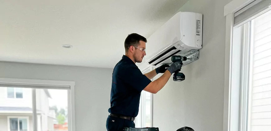 Split System Heating and Cooling Installation in Coronado