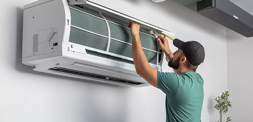 Bathroom and Small Space Ductless Installation in Coronado